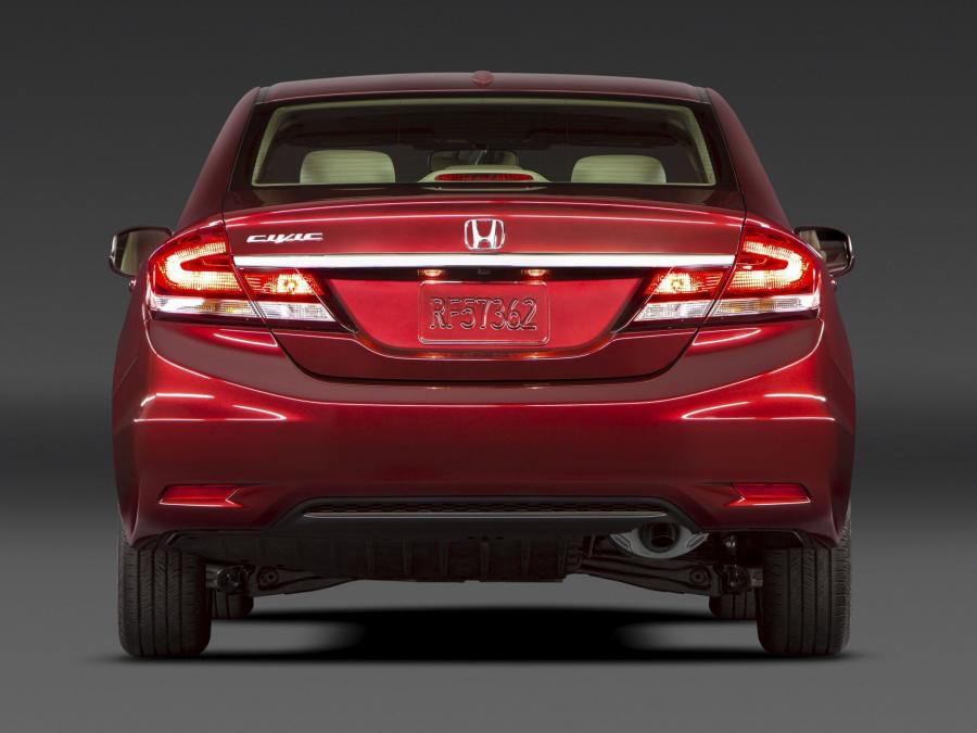  Honda Civic EX-L 2013 года  (US) (фото 9 из 16)